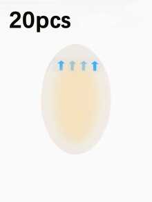 10/20pcs Multi-Shape Hydrocolloid Heel Blister Patches, Invisible Anti-Wear Foot Patches, Suitable For High Heels And New Shoes, Toe And Heel Cushion Patches, Daily Wear Waterproof Blister Patches - One Size - View 12