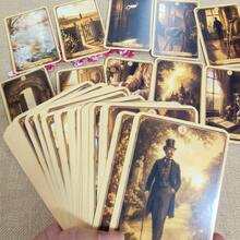 Victorian Kipper Dynamics Edition Oracle Cards Deck – 46 Cards Fortune Telling Tarot Alternative Deck With Guidebook, Vintage Style Divination Cards For Love, Career & Life Reading - Multicolor - View 3