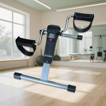Mini Bike Ergométrica Bicicleta Portátil para Fisioterapia Design Compacto Ideal para Exercícios em Casa ou em Movimento