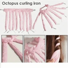 Heatless Curling Set (1pc) - Soft Silk Heatless Curling Rod, Designed For Long Hair, Easily Create Wavy Curls Without Heat Styling, Reusable And Gentle On Hair, Get Beautiful Curls While You Sleep - Multicolor - View 7