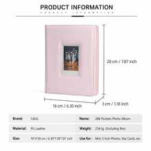 288 Pockets Mini Photo Album Suitable For Fujifilm Instax Mini 12 11 40 70 90 Liplay Link Instant Cameras - Multicolor - View 9