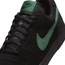 Nike Big Lux Comfortable And Soft Low-Top Sneakers For Men, Black And Green - Black and Green - View 10