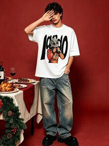 Men T-Shirts - White - View 1