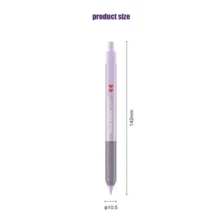 Paper Mate 心形可伸縮凝膠筆 0.5mm 細尖，水果色，學生校園考試筆 - 0.5毫米黑色墨水 - 查看 3