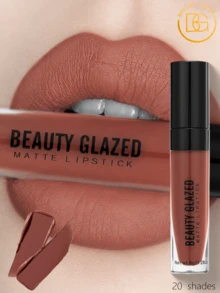 beauty glazed Bộ son lì dạng lỏng, son bóng lâu trôi, chống thấm nước, độ lên màu cao, mỹ phẩm, quà tặng trang điểm - #103 - Xem 1