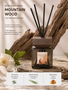 Alcohol-Free Flameless Reed Diffuser, Floral Tea Scent, Long-Lasting Fragrance, Suitable For Car And Home, Natural Fiber Reed Decorative Diffuser, Elegant Home Fragrance Decor, Living Room Daily Gift, Camping Essential, Holiday Essential - Multi Scents - View 10