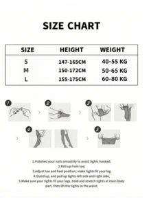 1 Pair 80g Warm Women's Sheer Grey Tights, High Waist Elastic Slim Semi‑Transparent Pantyhose, For Daily & Holiday Outfits - Multicolor - View 7