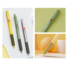 Paper Mate 心形可伸縮凝膠筆 0.5mm 細尖，水果色，學生校園考試筆 - 0.5毫米黑色墨水 - 查看 7