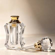 WALTZ&F Crystal Perfume Bottle With Crystal Ball Refillable Empty Decorative Glass Bottle For Essential Oil Girl Or Women Gift For Dresser Table Decor 2ML - 1PC - View 6