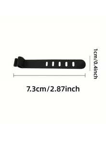 5/10/20pcs Silicone Cable Organizer - Travel-Sized Reusable USB Cable Organizer For Storing And Rolling Up Cables. Cable Organizing Storage Belt, Headphone Cable Organizer, Elastic And Portable, Flexible Cable Management Solution, Suitable For Home - Multicolor - View 5