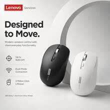 Lenovo 联想N220无线鼠标，USB连接稳定，静音设计，轻巧便携，适用于办公室、家庭、笔记本电脑和台式机。 - 查看 2