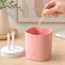Máy tạo ẩm phun đôi dung tích lớn 2000ml, cấp nguồn USB, máy khuếch tán tinh dầu có thể thêm tinh dầu thơm, máy tạo ẩm không khí cho ký túc xá sinh viên và quà tặng đầu năm học - A - Xem 8