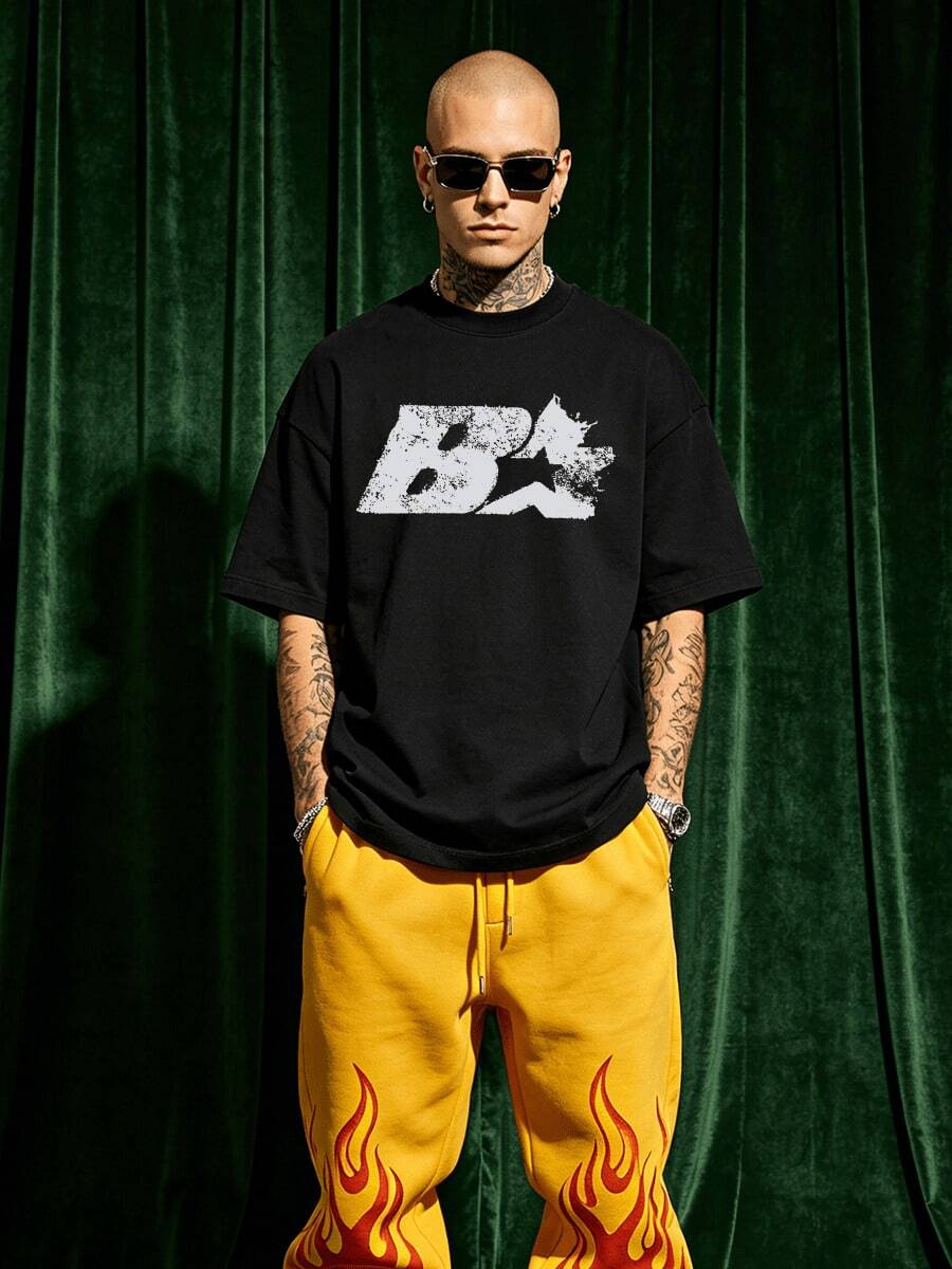 Camisetas de hombre - Negro - Ver 1