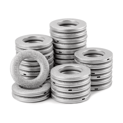 Paquete de 32 ojales para cortinas, anillos redondos para cortinas, anillos de ojales DIY para cortinas, anillo romano de bajo ruido a escala nanométrica, diámetro interior 1-9/16" (40mm), anillos de deslizamiento silencioso para cortinas de vestir, ventanas y barras de cortinas de baño