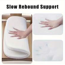 Thickened Comfortable Seat Cushion - 4cm High Elastic Memory Foam Core, Removable Wear-Resistant Fabric Cover, Non-Slip Particle Design On Bottom, Suitable For Hard Office Chairs, Student Chairs, Truck Seats And Home Use, Disperses Hip Pressure, Improves Sitting Posture - Multicolor - View 4