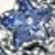 Estrellas Azul Plata