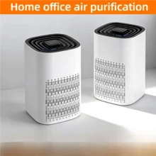 Desktop Air Purifier, Small Home Bedroom Aromatherapy, USB Powered, Removes Odors And Dust, Humidifying Function, Portable And Lightweight, Suitable For Dorm, Office, Bedside, Space-Saving, Keeps Small Room Air Fresh - White - View 6