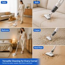 Cordless Stick Vacuum Cleaner For Home Use-Suitable For Carpets, Hard Floors, And Pet Hair; Powerful, Compact, And Convenient. - Black - Wireless Upgrade - View 4