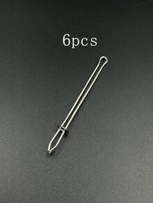 [6pcs/Set]Metal Elastic Threading Clips With Sliding Ring Lock, Quick Rope Threading Tool For DIY Crafts, Clothing Repair, Waistband Elastic, Garment Alteration And Fabric Decoration, Essential Sewing Accessory For Studios And Home Crafts - Elastic Clip - View 7