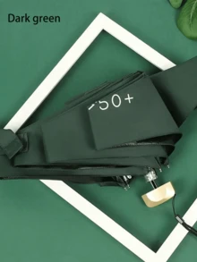 19cm/7.5in Mini Folding Umbrella, Portable Outdoor Sun Umbrella With Storage Bag, UV Protection Parasol, Sun Protection Accessory, 6 Ribs + Thickened Black Rubberized Sun Protection Coating, Travel Essential, Perfect For Outdoor, Travel, Summer Sun Protection, Windproof And Waterproof - Multicolor - View 14