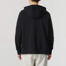 Nike Club 舒適休閒經典簡約拉鍊開襟衫法式長袖連帽夾克外套 男款 - 黑色 - 查看 3