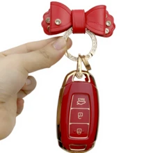 TPU Car Key Fob Cover Case Shell Compatible With H Y U N D A I For Santa Fe, For I30, For IX35, For Encino, For KONA, For Solaris, For Sonata For Azera, For Grandeur, For Elantra, For Accent - Protective Keyless Entry Remote Holder - KY8 - View 16