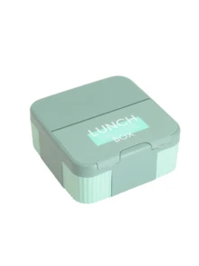 This Macaron Color Block Lunch Box Is Made Of PP Material, Features A Portable Design, Built-In Utensils, Leak-Proof Seal, And Is Suitable For Back To School, Office, Picnic, Camping, Travel And Daily Use - Multicolor - View 15