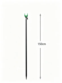 1pc Adjustable Aluminum Fishing Rod Holder, Portable And Foldable, Triangular Fishing Rod Stand, Can Hold Multiple Fishing Rods, Sturdy And Durable, Suitable For Lakes, Rivers, Angling, Stable Outdoor Bank Fishing Bracket - Multicolor - View 10