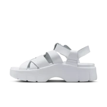 Nike Willow Leather Strappy Midsole Stable Beach Sandals Women - White - View 5