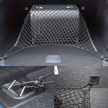 [Car Trunk Elastic Net]Elastic Car Trunk Storage Net With Hooks - Nylon Material, Suitable For Cargo Storage In Pickups, SUVs, And Sedans - A - View 6