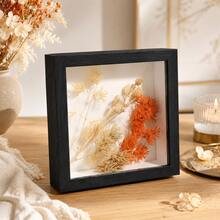 8Pcs Wooden Shadow Box Picture Frames, 5*5 Inch Square Display Frames For Photos, Wedding Bouquets, Floral Arrangements, Medals And Tickets, Keepsake Memory Boxes For Home Decor, Teacher's Day & Christmas Gifts - 8pcs - View 4
