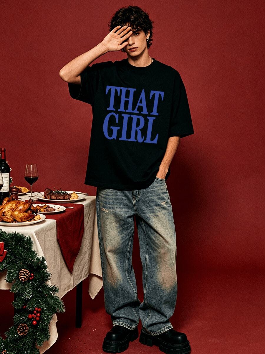 Herren Sommer Lässig weiches Rundhals Kurzarm-Shirt, Gym Duck lustiger Muster Grafik geeignet für Frühling und Sommer Outfits. Weiß - Schwarz - Übersicht 1