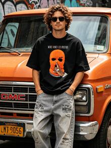 Men T-Shirts - Black - View 1