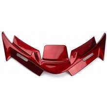 Universal Motorcycle Front Fairing Wing | Aerodynamic Spoiler Wind Deflector Shell | Front Lip Chin Guard Windshield Protector Compatible With R125 R15 V4 PCX160 ADV160 - A - View 7