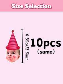 1/10/25/50/100/150pcs Personalized Custom Photo Confetti, Colorful Face Confetti, Suitable For Personalized Parties, Birthdays And Celebrations, Custom Party Paper, Fashionable Elegant Decorative Small Gifts - Multicolor - View 16