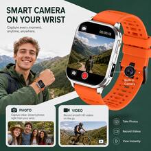 SENBONO Camera Smart Watch For Taking Photos, Recording Audio, And Recording Videos In 2026, Equipped With A Built-In Camera, Fashionable And Sporty Smartwatch, Wireless Calling, And Multi-Functional Smartwatch For Man Woman - View 6