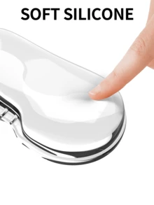 1 Set Crystal Clear Wrist Rest, Suitable For Mouse Pad, Keyboard Palm Rest, Wrist Support Pad, Cool And Comfortable - View 9