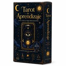 Learning Tarot: Spanish Tarot Cards For Beginners – 78 Cards With Meanings Printed On Each Card – Upright And Reversed Readings – Major And Minor Arcana – Chakras, Planets, And Zodiac. - Black - View 5