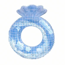 Inflatable Swimming Ring For Kids, Summer Water Fun, Beach Party, Swimming Pool Toy, Children Water Activities - Multicolor - View 6