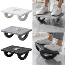 1pc Under Desk Rocking Footrest, Ergonomic Massage Roller Design, Extra Large Size Posture Support, Suitable For Home / Office / Camping - Multicolor - View 1
