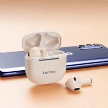Lenovo 联想 TC3301 真无线蓝牙耳机，半入耳式，适用于音乐、运动、游戏和电子竞技，蓝牙 5.3，兼容 Apple、华为和 OPPO（黑色和白色） - 黑色 - 查看 6