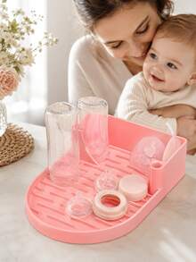 Silicone Draining Storage Rack For Ice Tumbler, Baby Bottle, Wine Glass, Hanging Drying Rack, Draining Rack, Drying Rack For Ice Tumbler, Insulated Cup, Silicone Draining Rack, Baby Bottle Drying Storage Rack, Baby Feeding Supplies Draining Rack - Multicolor - View 13
