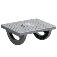 1pc Under Desk Rocking Footrest, Ergonomic Massage Roller Design, Extra Large Size Posture Support, Suitable For Home / Office / Camping - Multicolor - View 5
