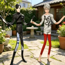 DELUSTA 29cm Anime Alien Stage Ivan Till Action Figure Stuffed Doll Creative Twistable Shape Bendable PVC Model Room Decor Ornament Gift - Multicolor - View 4