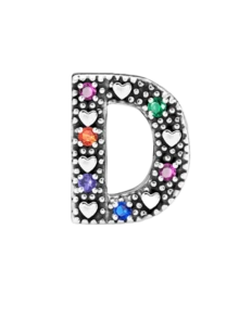 1pc Exquisite Letter Beaded Charm, Suitable For Women To Wear, Can Be Used For Bracelet, Bangle And Other DIY Jewelry Making, A Beautiful Gift For Girlfriend - Rhinestone Letter - View 32