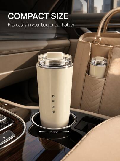 SEMG High-Quality Stainless Steel Insulated Cup 240ml Minimalist Portable Office Cold & Hot Dual-Use Coffee Mug, Convenient For Travel, Suitable For Various Beverages