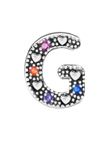 1pc Exquisite Letter Beaded Charm, Suitable For Women To Wear, Can Be Used For Bracelet, Bangle And Other DIY Jewelry Making, A Beautiful Gift For Girlfriend - Rhinestone Letter - View 21
