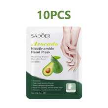 SADOER 5片=5對櫻桃菸鹼醯胺保濕手膜，保濕修復滋養去角質平滑護膚 - 彩色 - 查看 21