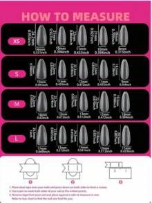 10pcs Almond Press-On Nails With Red Gradient Dotted Blush Design. Soft Gentle Daily Style. Full Nail Tools Included, Sweet Manicure Gift For Ladies. Handmade Press On Nails - Red - View 8