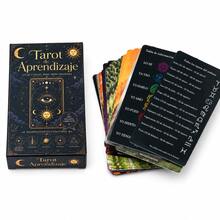 Learning Tarot: Spanish Tarot Cards For Beginners – 78 Cards With Meanings Printed On Each Card – Upright And Reversed Readings – Major And Minor Arcana – Chakras, Planets, And Zodiac. - Black - View 8
